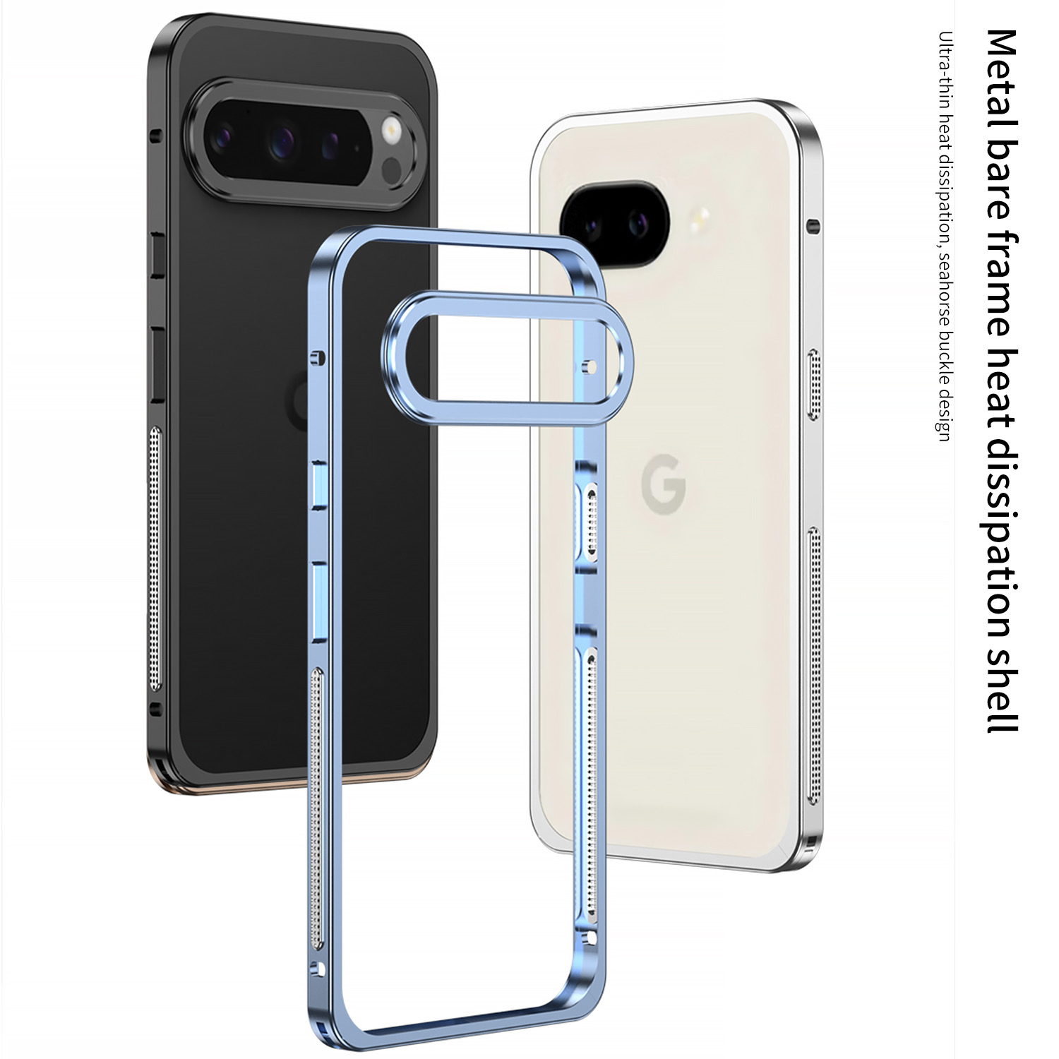 Metal Bumper Aluminum Frame Case - Ultracienka aluminiowa ramka ochronna z metalową