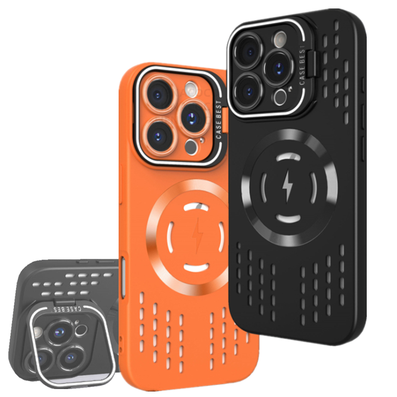Heat Dissipation Mesh Breathable Case - Magnetyczne etui chłodzące do iPhone'a 16