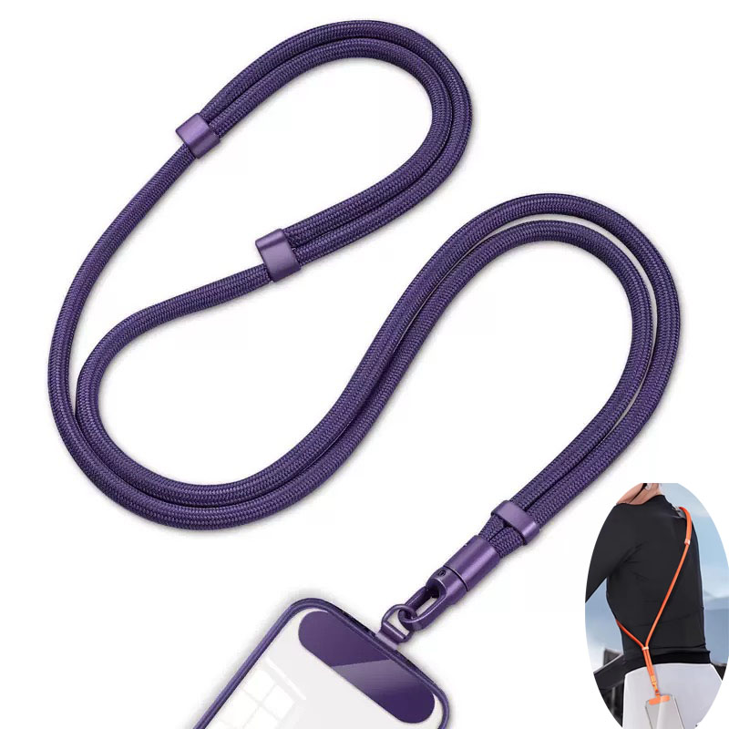 Crossbody Lanyard Neck Strap Case - Uniwersalna smycz do telefonu z klipsem,