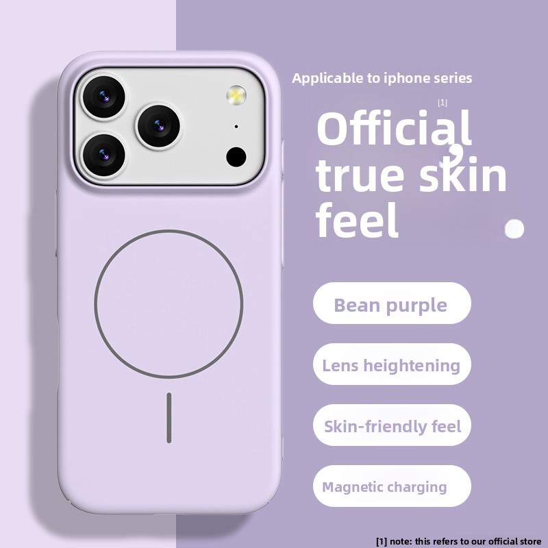 Liquid Silicone Magnetic Phone Case - Matowe, miękkie etui z płynnego silikonu