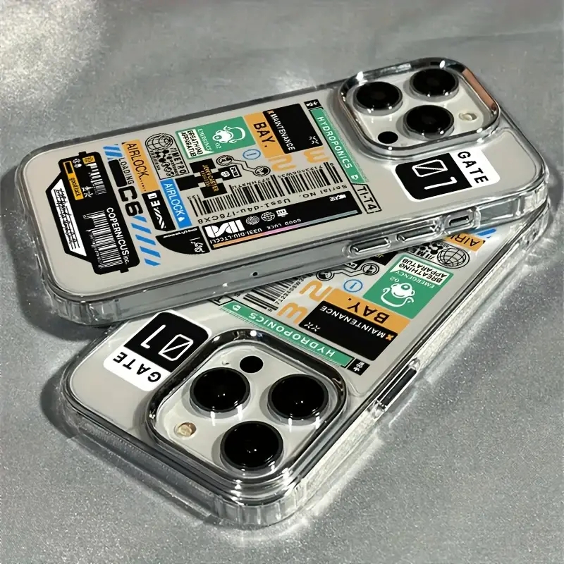 Clear Shockproof Bumper Case - Naklejki na samochód, przezroczyste etui na