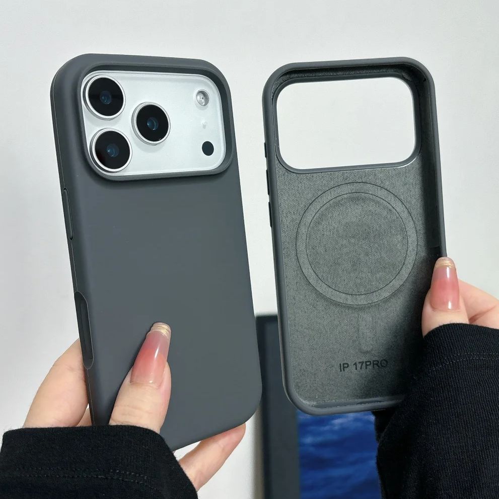 Liquid Silicone Magnetic Phone Case - Silikonowe etui na telefon z płynnego
