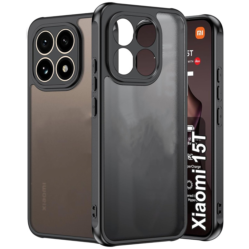 Matte Hard Pc Back Case - Matowe etui na Xiaomi 15T Mi