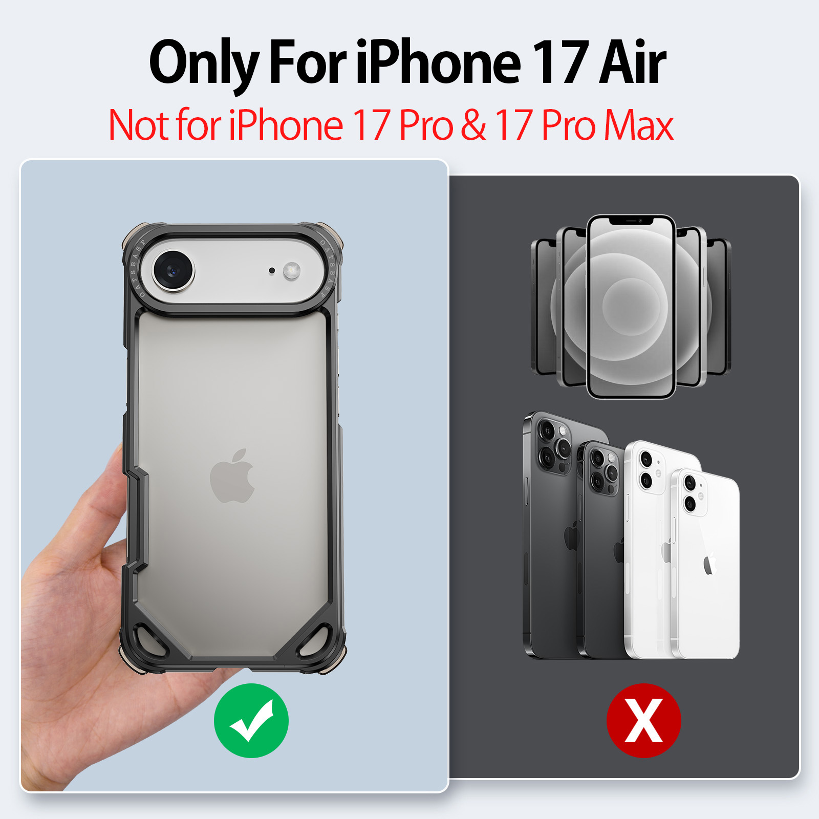 Ultra Thin Frameless Phone Cover - Eary Aluminiowe Etui na Telefon iPhone