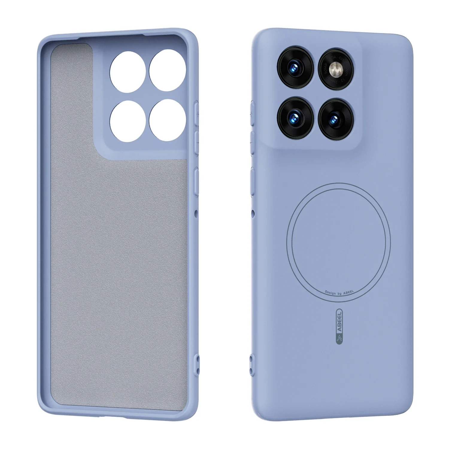 Liquid Silicone Magnetic Phone Case - Oficjalne etui na telefon Motorola Moto