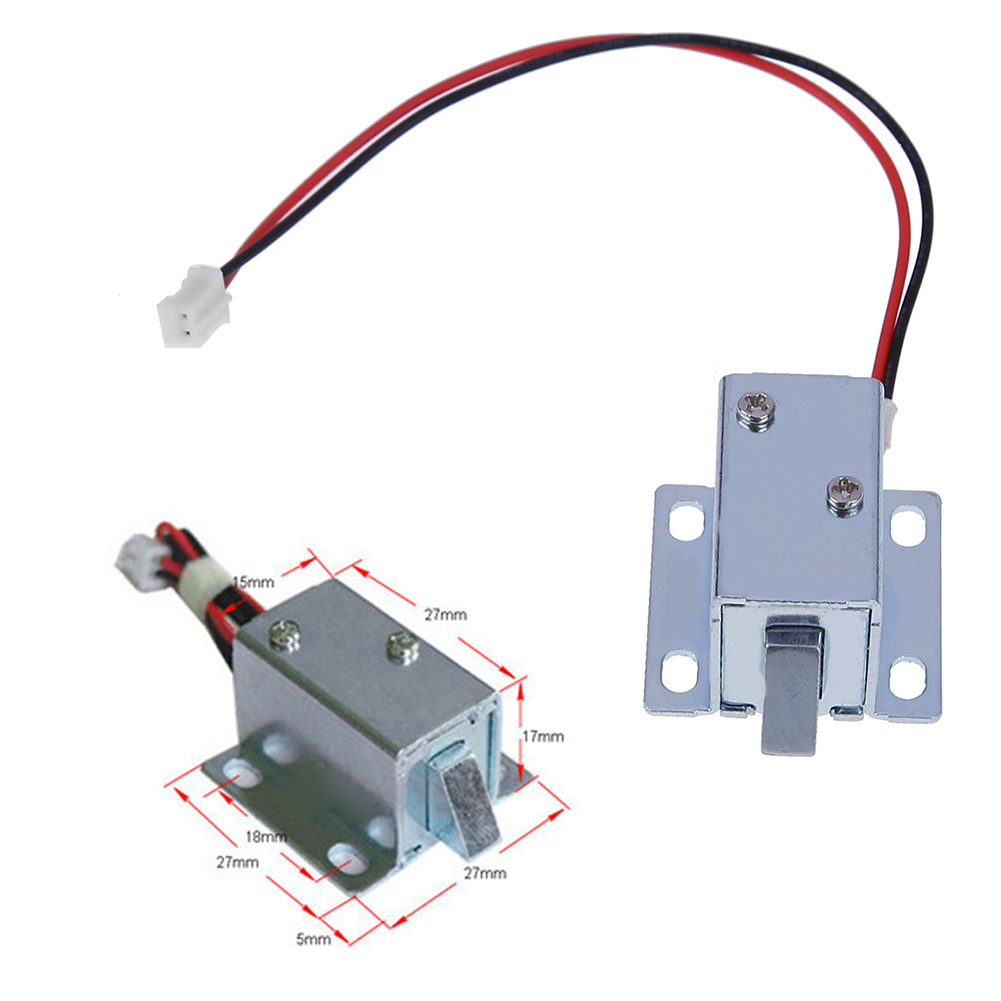 Power Banks - DC 12V zamek elektryczny Cylinder antywibracyjny