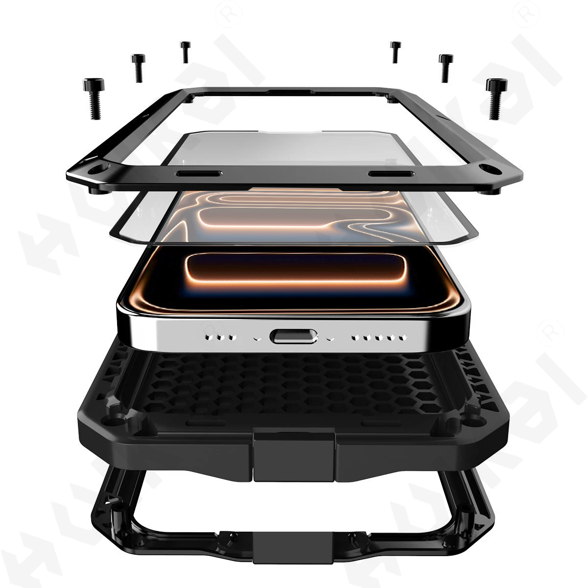 Etui na iPhone 17 16 15 14 13  – Heavy Duty 360 Full Body Protective Case recenzja i cena
