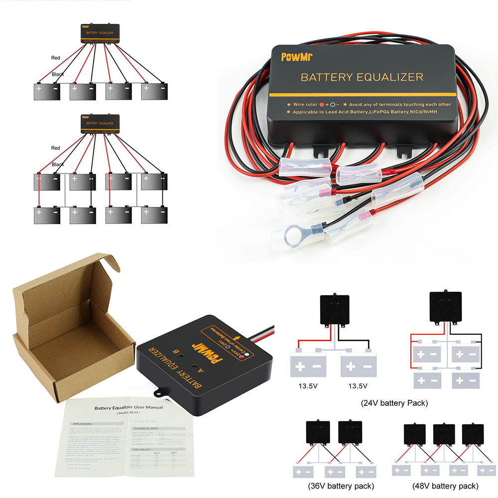 PowMr USA 24V 48V Balanser Bat – Power Banks recenzja i cena