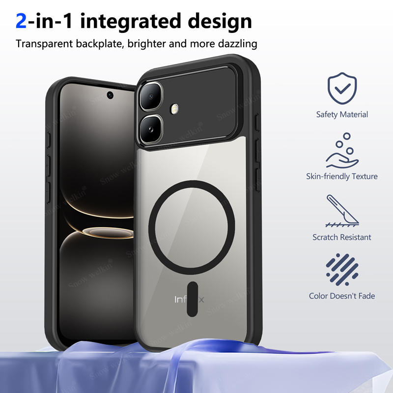 Magnetyczne, przezroczyste sil – Clear Shockproof Bumper Case recenzja i cena