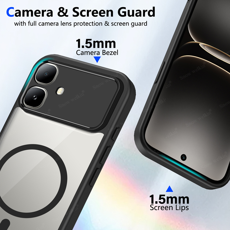 Magnetyczne, przezroczyste sil – Clear Shockproof Bumper Case recenzja i cena