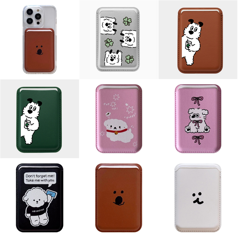 Uroczy, kreskówkowy, magnetycz – Leather Wallet Card Holder Phone Cover recenzja i cena