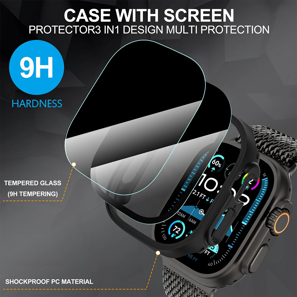 Szkło hartowane + etui z filtr – Anti Spy Privacy Glass Case recenzja i cena