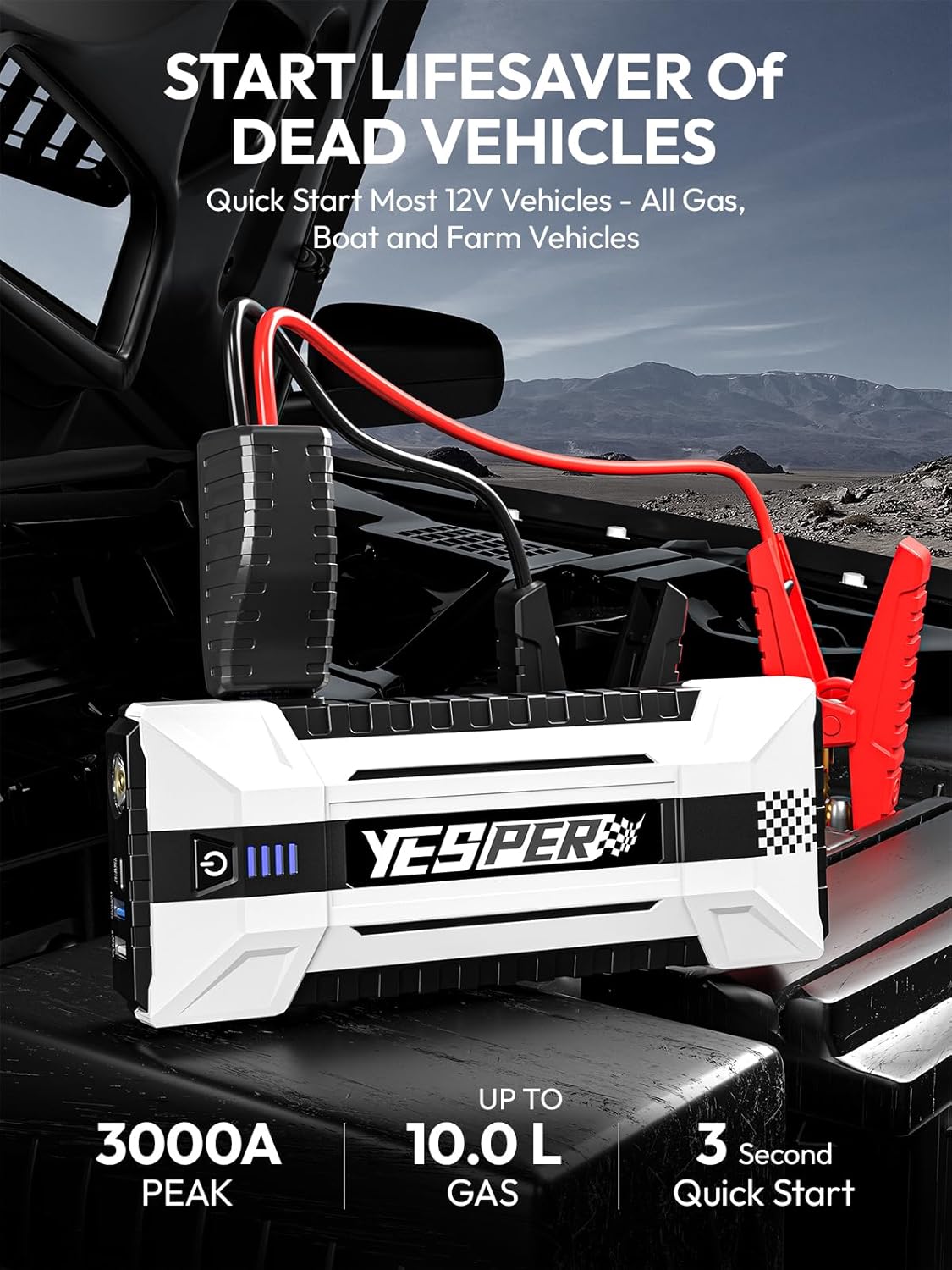 YEPSER YJS20 3000A Peak 12V Ro – Power Banks recenzja i cena