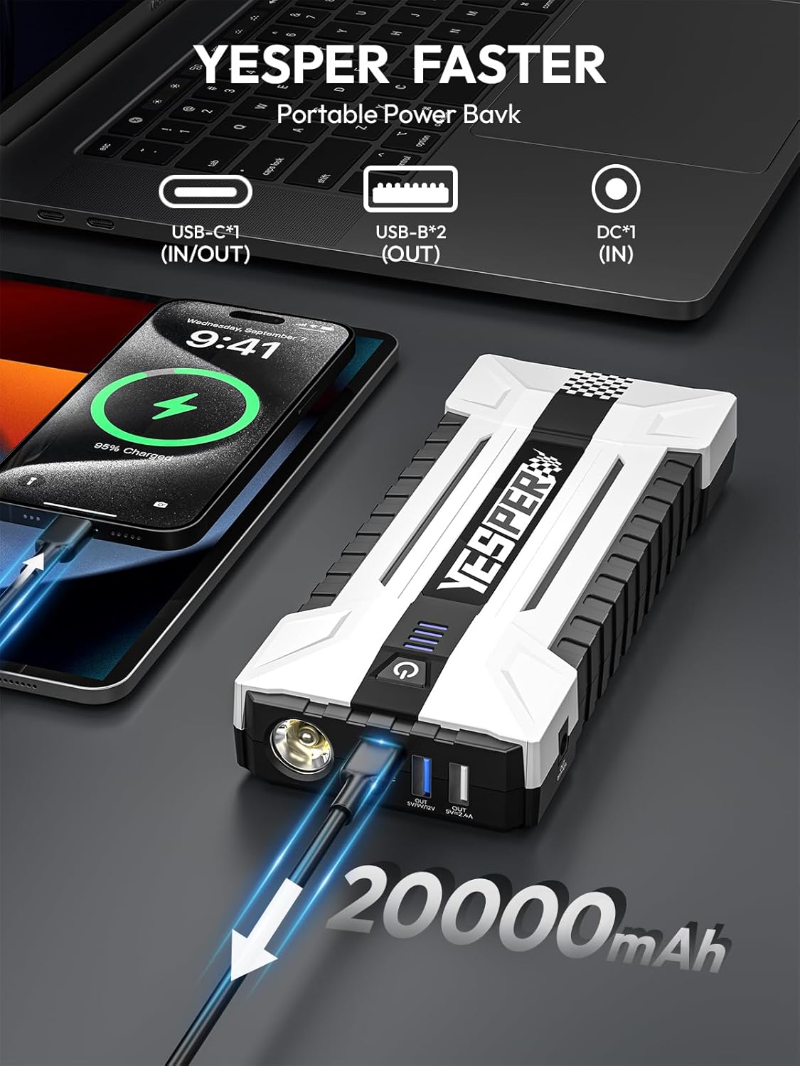 YEPSER YJS20 3000A Peak 12V Ro – Power Banks recenzja i cena