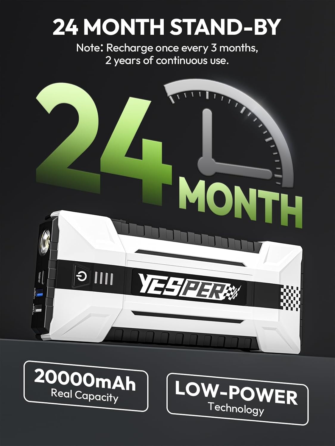YEPSER YJS20 3000A Peak 12V Ro – Power Banks recenzja i cena
