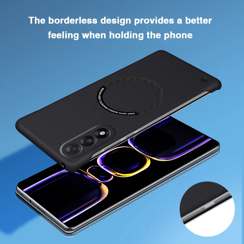 Bezramkowe, twarde etui na tel – Ultra Thin Frameless Phone Cover recenzja i cena